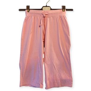 Wide Leg Lounge Pants Gaucho Capris Size Medium